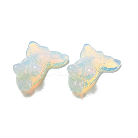 Opalite Carved Goldfish Figurines DJEW-D012-08M-1