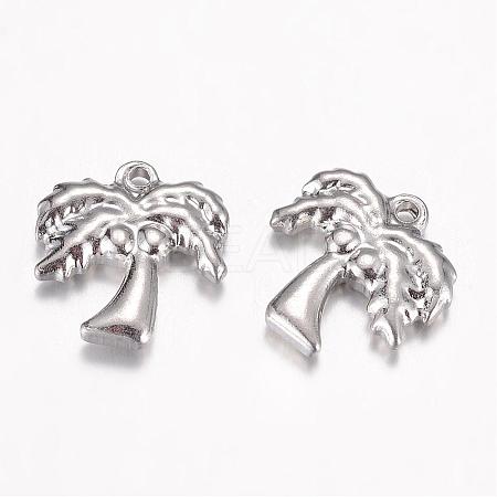 Tarnish Resistant 201 Stainless Steel Charms STAS-G071-10P-1
