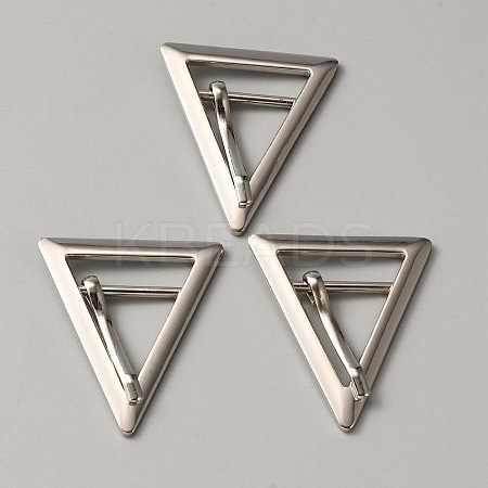 Zinc Alloy Center Bar Buckles FIND-WH0135-17C-1