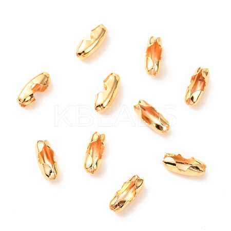 Brass Ball Chain Connectors KK-F824-025G-1