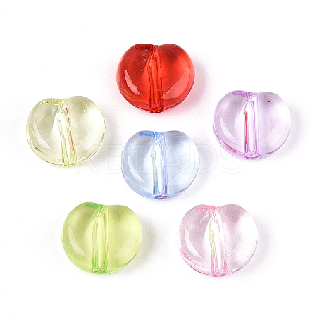 Transparent Acrylic Beads OACR-N146-04-1