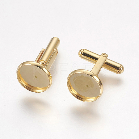 304 Stainless Steel Cuffinks LS-STAS-G187-23G-12mm-1
