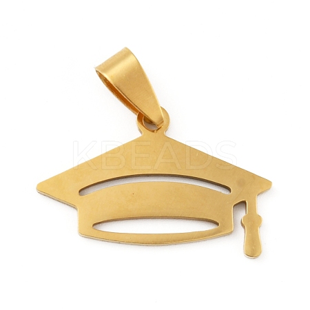 201 Stainless Steel Pendants STAS-D190-08G-1