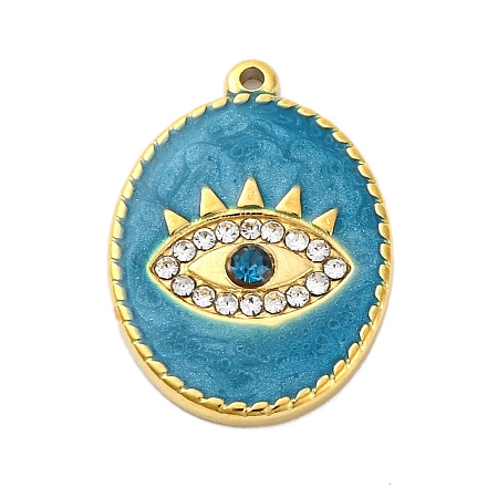 304 Stainless Steel Pendants STAS-V004-10G-02-1