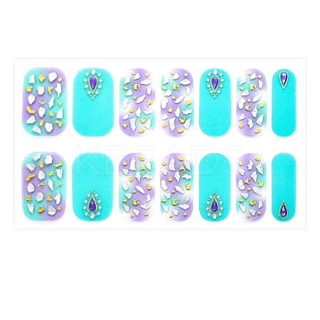 Full Cover Ombre Nails Wraps MRMJ-S060-ZX3114-1