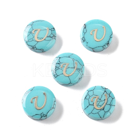 Synthetic Turquoise Beads G-A238-02U-1