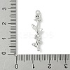 Brass Micro Pave Cubic Zirconia Pendants KK-M326-13C-P-3