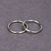 316L Surgical Stainless Steel Hoop Cartilage Earrings WGB51CA-33-1