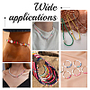 10 Strands Flat Round Handmade Polymer Clay Beads CLAY-PH0001-44T-6