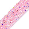Transparent Glass Beads Strands LS-EGLA-N028-01A-A11-1
