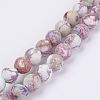 Natural Imperial Jasper Beads Strands X-G-E358-8m-01-2