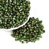 Imitation Jade Picasso Glass Beads SEED-Q039-05A-B01-1