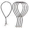 Waxed Polyester Cord Slider Necklace Making NJEW-TAC0018-02-1