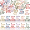 20Pcs Bear Translucent Resin Decoden Cabochons RESI-YW0004-48-1