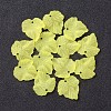 Autumn Theme Transparent Frosted Acrylic Pendants X-PAF002Y-17-2