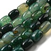 Natural Dragon Veins Agate Beads Strands G-A223-D11-01A-2