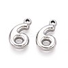 304 Stainless Steel Pendants STAS-N109-261G-P-1