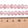 Transparent Glass Beads Strands GLAA-T023-10mm-A08-4
