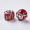 Opaque Resin European Beads LS-RPDL-Q023-A-A02-2