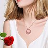 24Pcs 6 Colors Acrylic Pendants OACR-FS0002-66-6