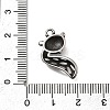 Retro 304 Stainless Steel Pendants STAS-L284-16AS-02-3