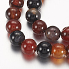 Natural Agate Beads Strands X-G-G515-8mm-04-3