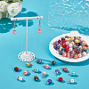 120Pcs Imitation Pearl Acrylic Charms PALLOY-WR00016-4