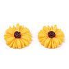 Opaque Flatback Resin Cabochons Accessories LS-RESI-TAC0003-30B-02-2