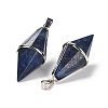 Natural Lapis Lazuli Pointed Pendants G-F763-04P-07-2