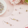 114Pcs Transparent Electroplate Glass Beads GLAA-PA0001-17C-7