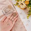 60Pcs 2 Color 304 Stainless Steel Leverback Earring Findings DIY-CN0002-52-3
