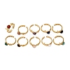 304 Stainless Steel Open Cuff Rings RJEW-A071-04G-4