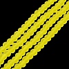 Transparent Glass Beads Strands EGLA-A034-T4mm-MD29-2