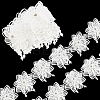 Polyester Handmade Flower Lace Trim OCOR-WH0077-96-1