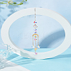 1Pc Hanging Crystal Aurora Wind Chimes HJEW-LP0002-63-1