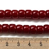 Opaque Glass Beads Strands X-GLAA-NH0002-B07-3