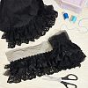  Pleated Chiffon Lace Trim SRIB-NB0001-10C-5