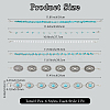 2 Sets 2 Styles Synthetic Turquoise Chips & Plastic Imitation Pearl Beads Hat Chain AJEW-CN0004-03-2