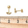 304 Stainless Steel Stud Earrings for Women EJEW-E603-05D-G-2