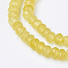 Natural Malaysia Jade Beads Strands X-G-D165-B-05-2