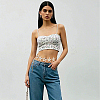 Bohemian Alloy White Enamel with Iron Starfish Link Belly Body Chains for Women AJEW-WH20006-348-6