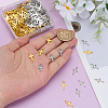 300Pcs 2 Colors Tibetan Style Alloy Pendants FIND-ME0001-56-3