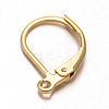 Ion Plating(IP) 304 Stainless Steel Leverback Earring Findings LS-STAS-F075-37-1
