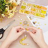 375Pcs 15 Color Spray Painted Crackle Glass Beads DIY-PH0003-88-3