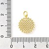 Rack Plating Brass Micro Pave Cubic Zirconia Pendants KK-S396-29G-3