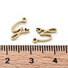 304 Stainless Steel Charms STAS-M327-02G-G-3