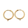 304 Stainless Steel Huggie Hoop Earring Findings STAS-C161-03G-1