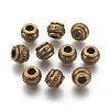 Tibetan Style European Beads MLF10904Y-NF-1