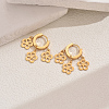 Elegant 201 Stainless Steel Chandelier Earrings ZD9069-3-3