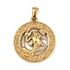 304 Stainless Steel Pendants STAS-C131-03G-05-1